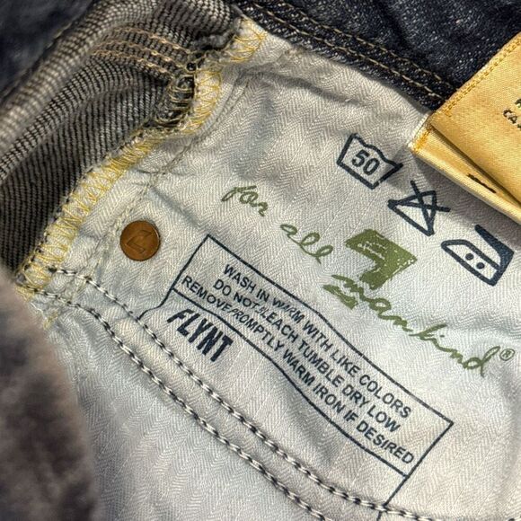 7FAM Flynt jeans size 31 but fit tight. More like 29 or 30 maybe. - Picture 4 of 8